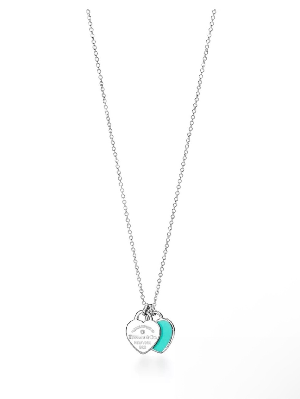 Tiffany & Co. Tiffany Blue with Diamond Heart Necklace, Bracelet, and Earrings - Picture 9 of 16